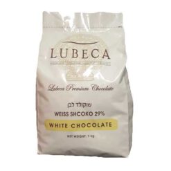 שוקולד לובקה לבן 29% | 2.5 ק"ג
