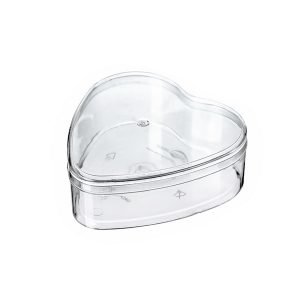 קריסטל לב 8/8/3 ס"מ | 10 יחידות