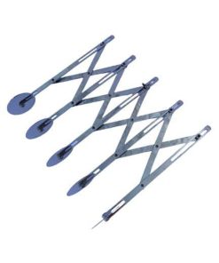 הרמוניקה לבצק 5 גלגלות חלקות
