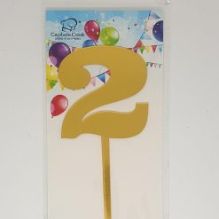 טופר לעוגה- ספרה: 2