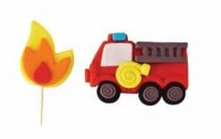 משאית מכבי אש מבצק סוכר