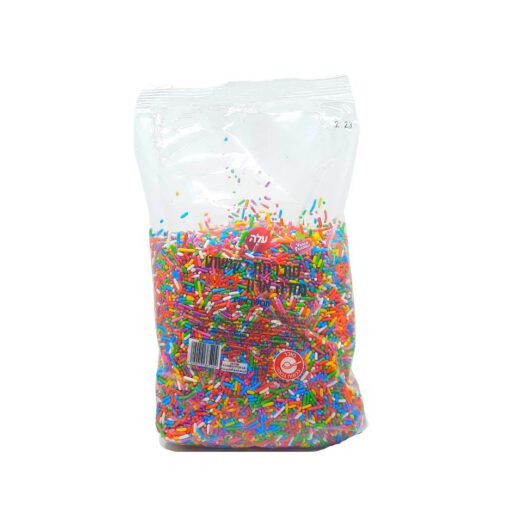 סוכריות מזרה מאורכות צבעוניות- 1 ק"ג