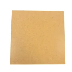 תחתית MDF חומה מרובעות לעוגה