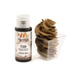 צבע ג'ל חום אדמה