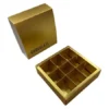10 קופסאות ל-12 פרלינים - זהב