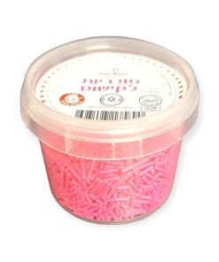 סוכריות לקישוט אטריות ורודות - 65 גרם