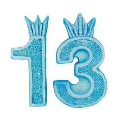 מספר 13 לבר מצווה מבצק סוכר