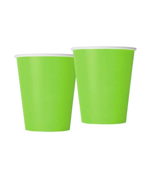סט כוסות ירוקות