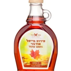 סירופ מייפל אורגני טבעי - 250 מ"ל