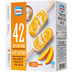 מאגדת שלגוני מנגו יוגורט 6 יח'