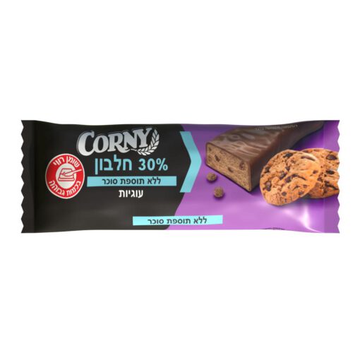 מארז קורני 30% חלבון בטעם עוגיות 1/18