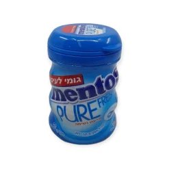 מארז בקבוקי מסטיק מנטוס בטעם מנטה 1/6