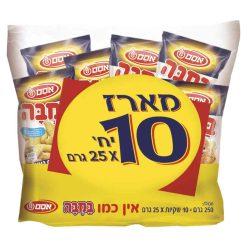 מארז מיני במבה 25 גרם 1/10