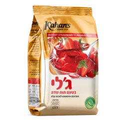 אבקה להכנת ג'לי בטעם תות שדה 1 ק"ג