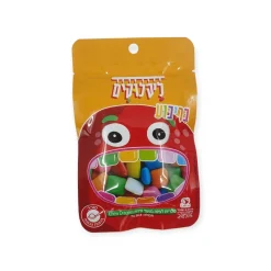 ליקלוקים סוכריות לעיסה בטעמי פירות 1/20