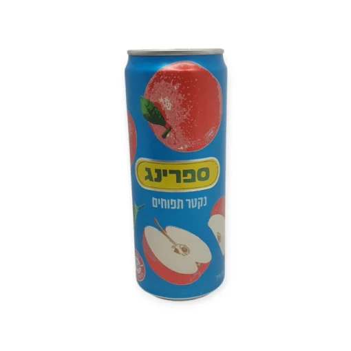 פחיות ספרינג תפוח 330 מ"ל 1/24