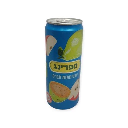 פחיות ספרינג אגס תפוח סברס 330 מ"ל 1/24