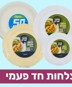 צלחות חד פעמי