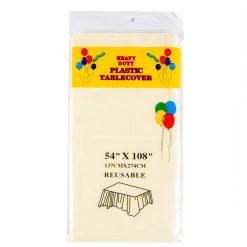 מפת שולחן - קרם