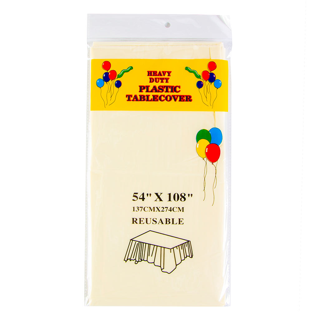 מפת שולחן - קרם