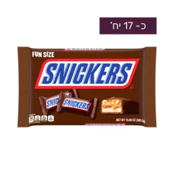 מיניס סניקרס 17 יחידות 333 גרם