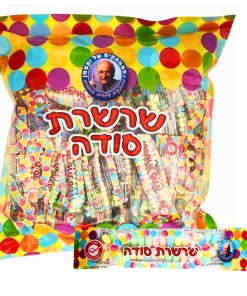 סוכריות דחוסות בטעם פירות בצורת שרשרת 1/100