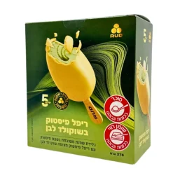רוד - מאגדת ריפל פיסטוק בשוקולד לבן 5 י'ח