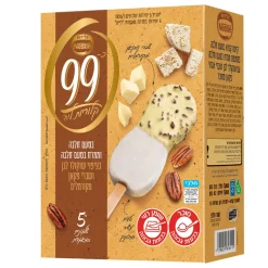 מאגדת שלגונים חלבה 99 קלוריות 5 יח'