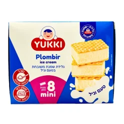 מאגדת - גלידה יוקי שמנת בטעם וניל