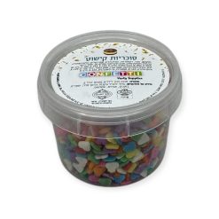 סוכריות לקישוט עגולות אדום לבן - 65 גרם