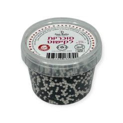 סוכריות לקישוט עגולות אדום לבן - 65 גרם