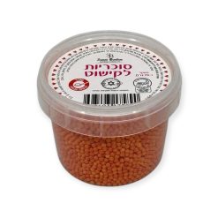 סוכריות לקישוט עגולות אדום לבן - 65 גרם