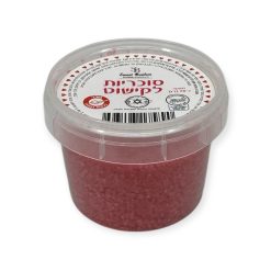 סוכריות לקישוט עגולות אדום לבן - 65 גרם