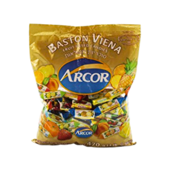 סוכריות קשות ממולאות בטעמי פירות 470 גרם