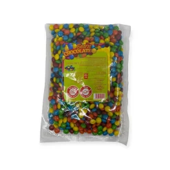 שקית סוכריות מיני עדשים צבעונים בטעם שוקולד 400 גרם