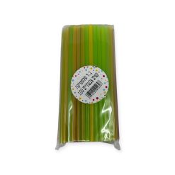 קשיות פלסטיק צבעוניות 100 יחידות