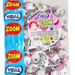 סוכריות זום ממולאות מסטיק בטעם תות וניל 1/30