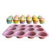 תבנית סיליקון 12 שקעים לקאפקייקס / מאפינס