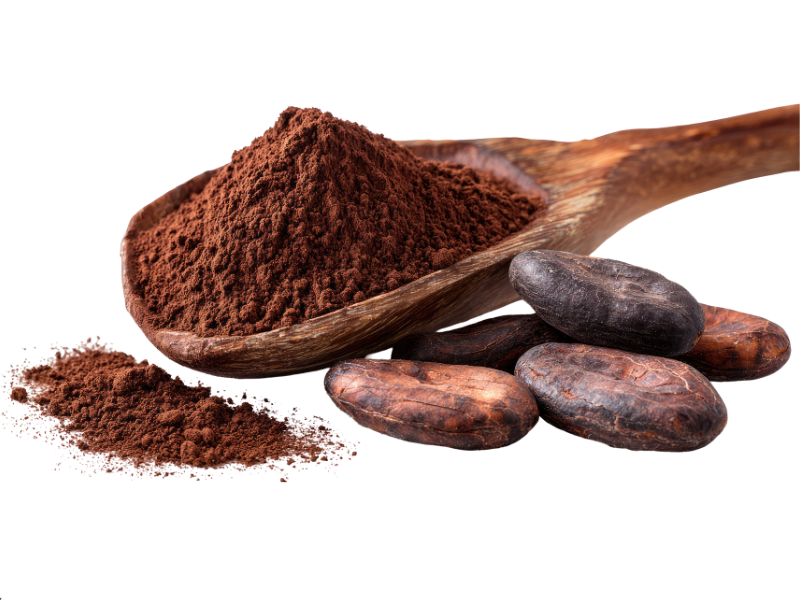 יתרונות אבקת הקקאו: 10 יתרונות בריאותיים מוכחים מדעית