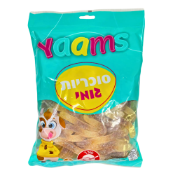 יאמאס סוכריות גומי נחש קולה מסוכר 500 גרם